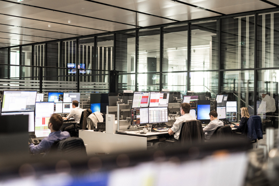 Trading Floor Deutsche Bank