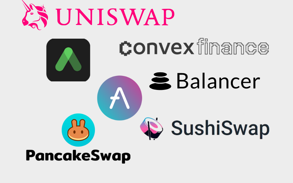 Acteurs de la DeFi (decentralised finance)