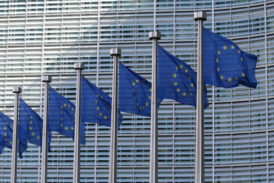 Drapeaux européens 900X600