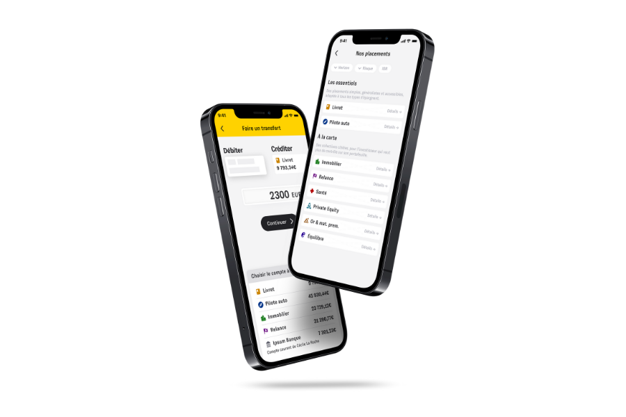 Visuel de l'application Cashbee