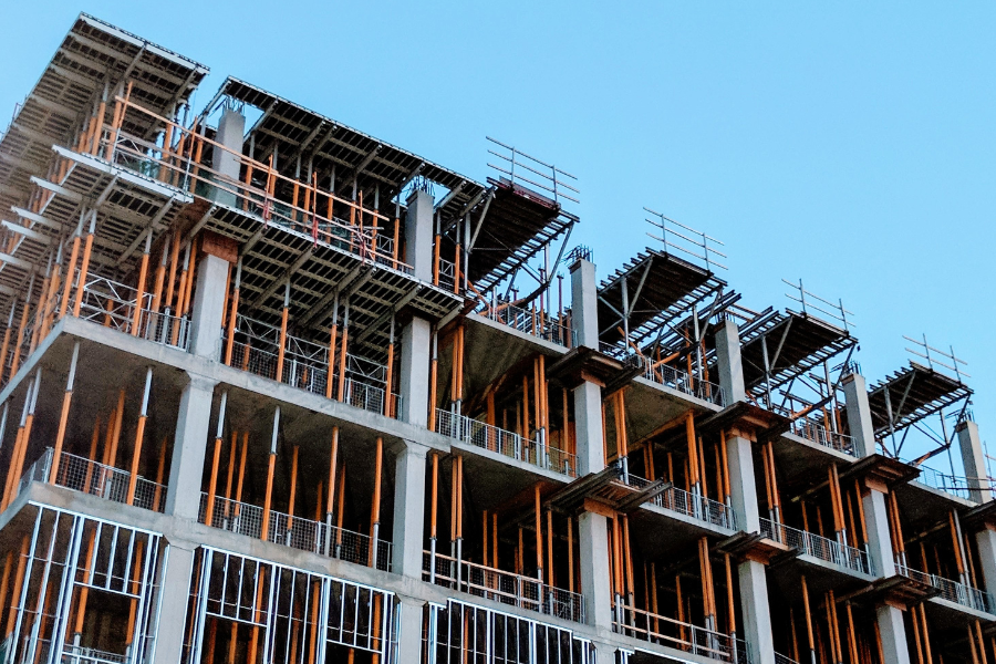 Construction d'un immeuble