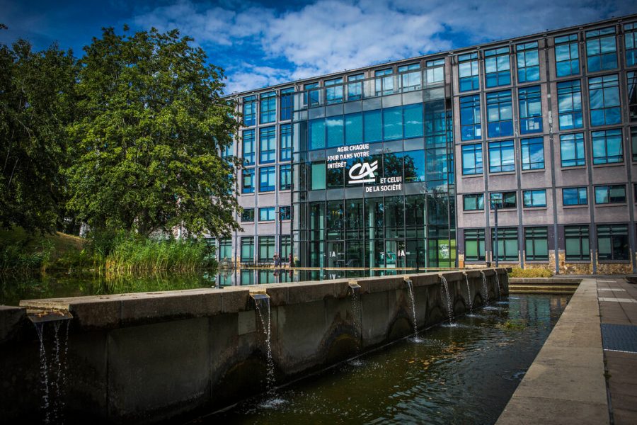 Le siège du groupe Crédit Agricole