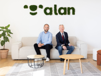 ean-Charles Samuelian, CEO d'Alan et Marc Raisière, CEO de Belfius