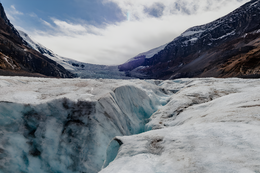 Photo d'un glacier