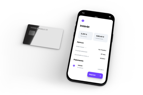 Image à la une de l'article Après les cartes de paiement, Trade Republic déploie ses comptes courants