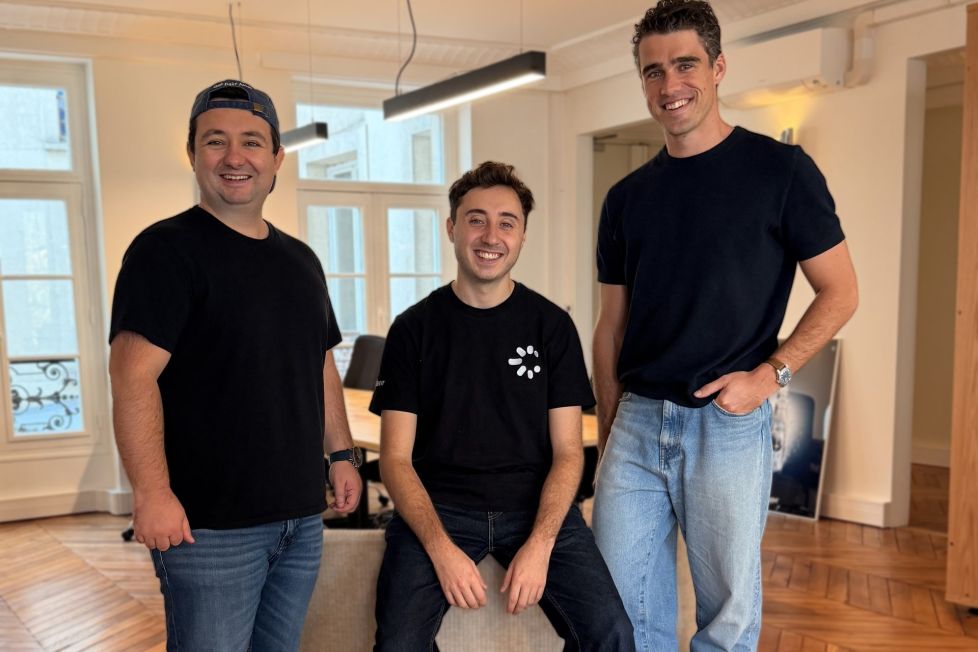 Les trois co-fondateurs de Cleavr.