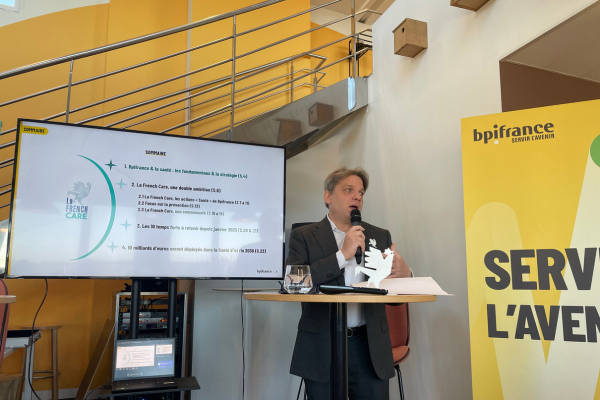 Image à la une de l'article Une année record pour la santé chez Bpifrance