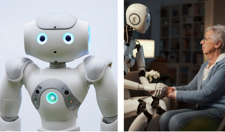 Image à la une de l'article La HAS analyse les potentiels impacts des robots sociaux
