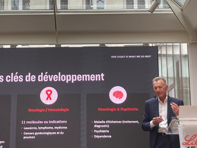 Conférence de presse Eli Lilly 150 ans