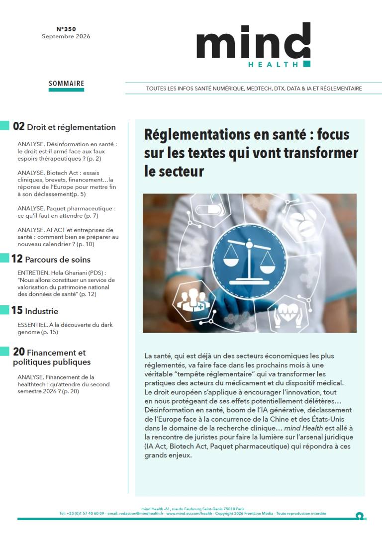 Image à la une de l'article La Lettre mind Health n°350 – septembre 2026