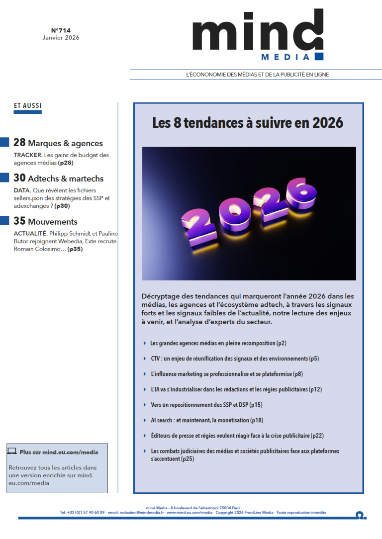 Image à la une de l'article La Lettre mind Media n°714