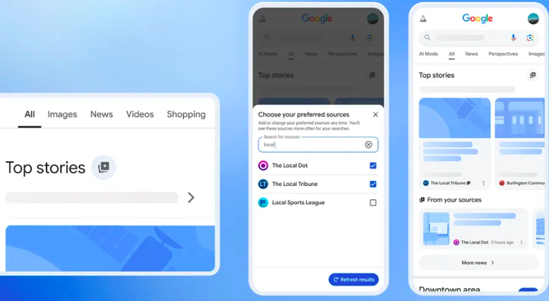 Image à la une de l'article Google accentue en France la personnalisation choisie des résultats dans son moteur de recherche 