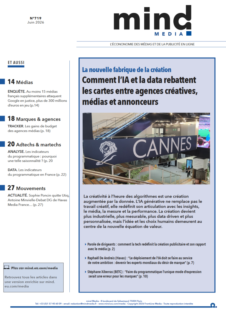 Image à la une de l'article La Lettre mind Media n°719