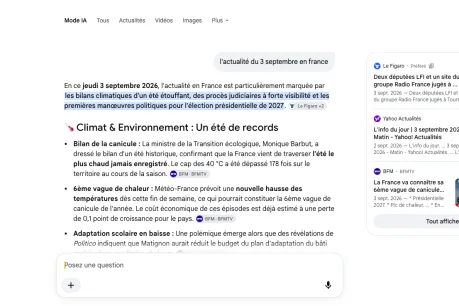 Image à la une de l'article Déploiement de Google AI Overviews en France : -19% de trafic pour les sites web des médias en août 2026