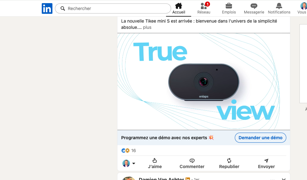 Image à la une de l'article LinkedIn déploie en France une nouvelle offre vidéo publicitaire avec L&rsquo;Équipe, CMA Média et Les Echos