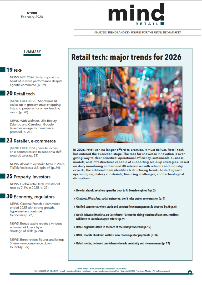 Featured image of the article mind Retail n°280 – February 2026