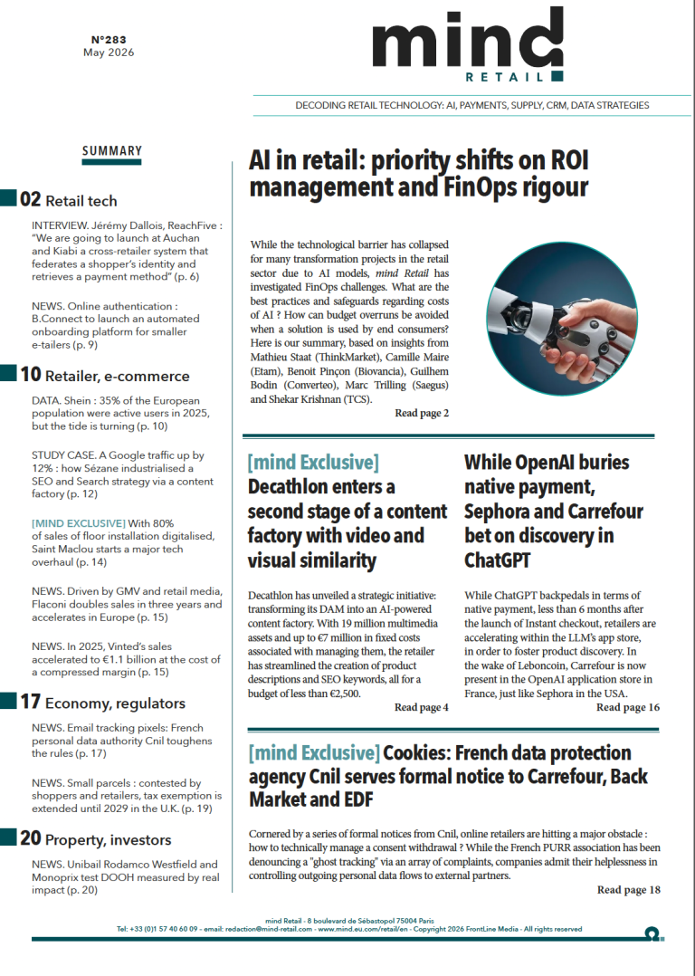 Featured image of the article mind Retail n°283 – May 2026